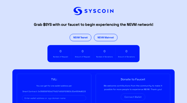 faucet.syscoin.org