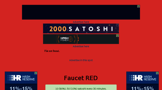 faucetred.xyz