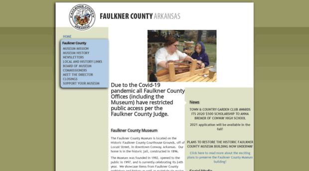 faulknercountymuseum.org