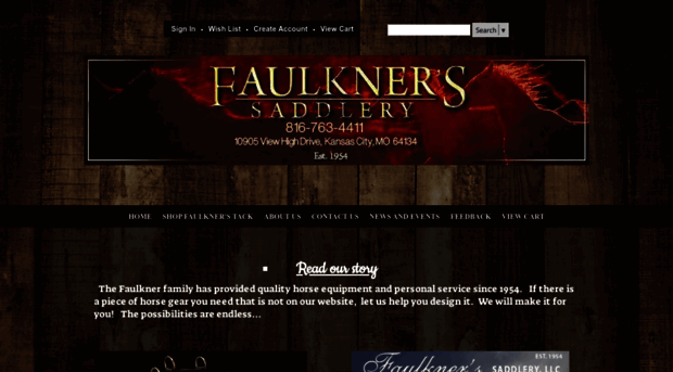 faulknerssaddlery.com