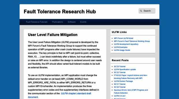 fault-tolerance.org