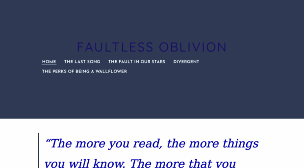 faultlessoblivion.weebly.com