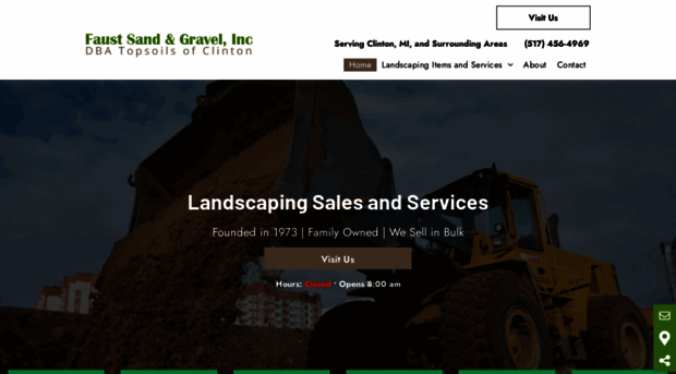 faustsandgraveltopsoils.com