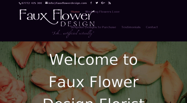 fauxflowerdesign.com