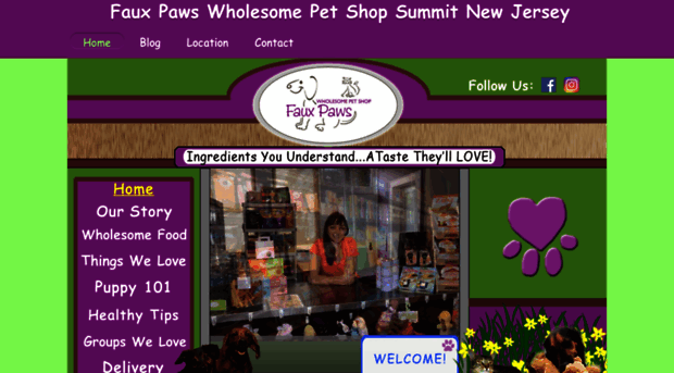 fauxpawspetshop.com