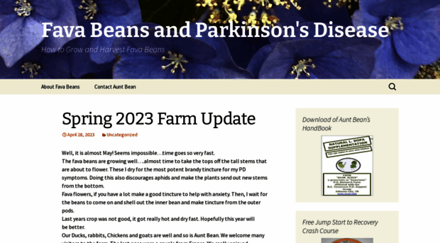 favabeans.parkinsonsrecovery.com