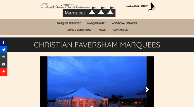 favershammarquees.co.uk