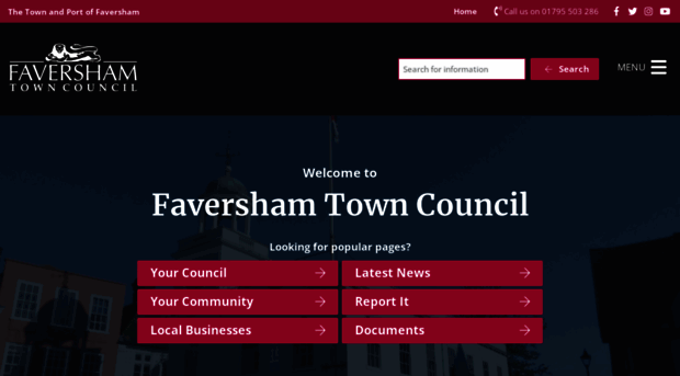 favershamtowncouncil.gov.uk