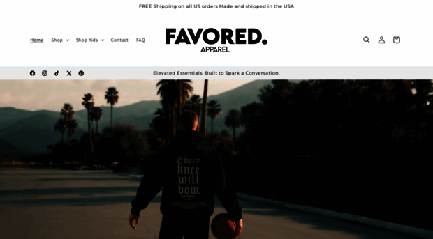 favoredapparel.com