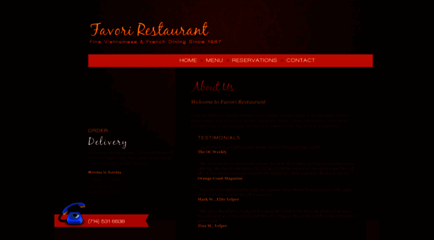 favorirestaurant.com