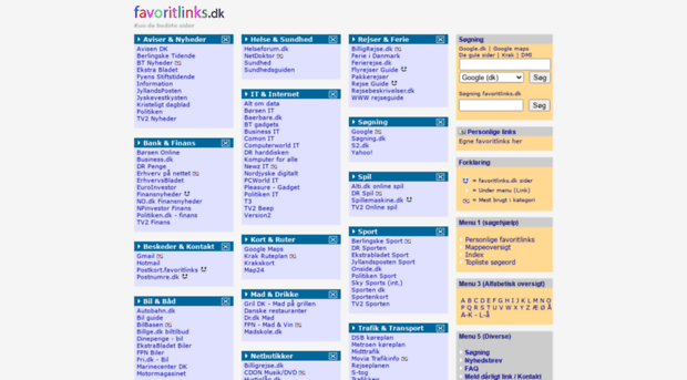 favoritlinks.dk