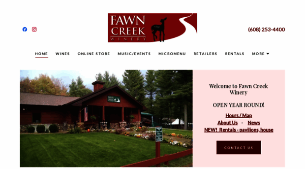 fawncreekwinery.com