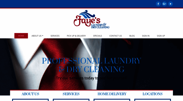 fayeslaundry.com