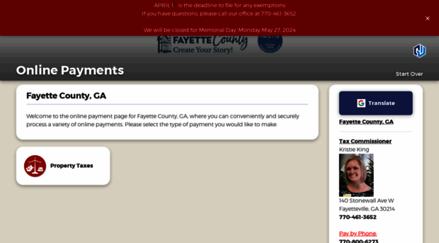 fayettecountyga.governmentwindow.com