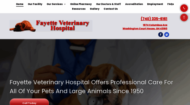 fayetteveterinaryhospital.com