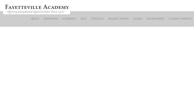 fayettevilleacademy.com