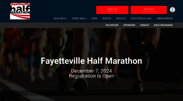 fayettevillehalfmarathon.com