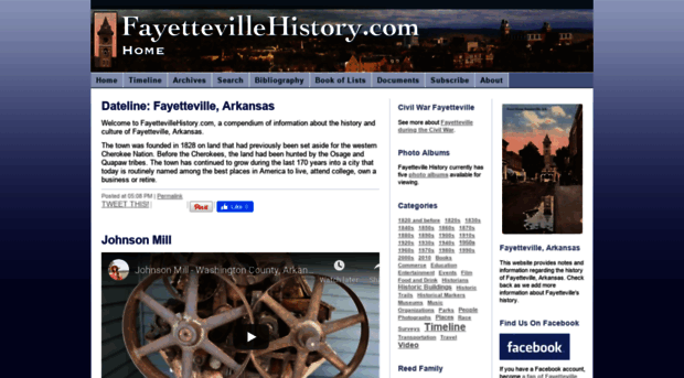 fayettevillehistory.org