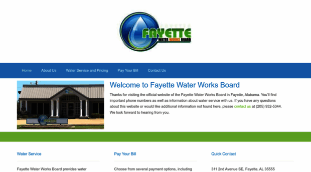 fayettewaterworks.com