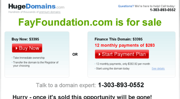 fayfoundation.com