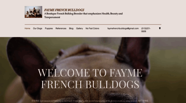 faymefrenchbulldogs.com