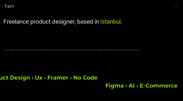 fazli.framer.ai