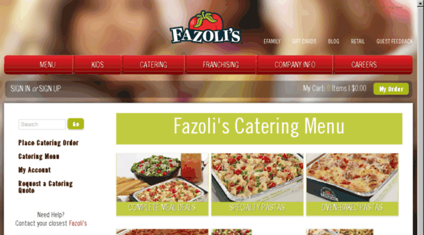 fazolis.olo.com