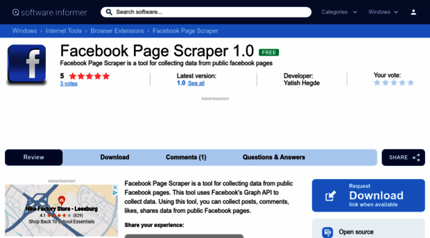 fb-scraper.software.informer.com