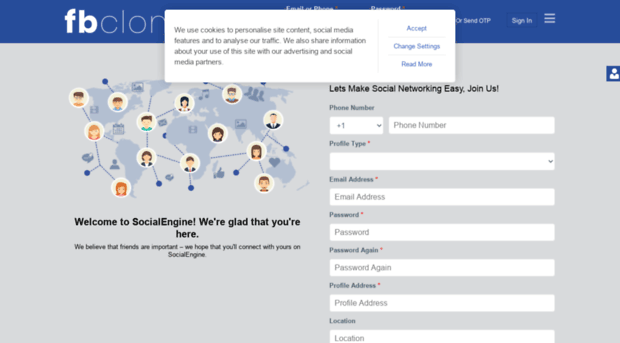 fbclone.socialenginesolutions.com