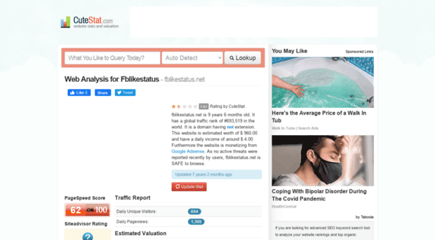 fblikestatus.net.cutestat.com