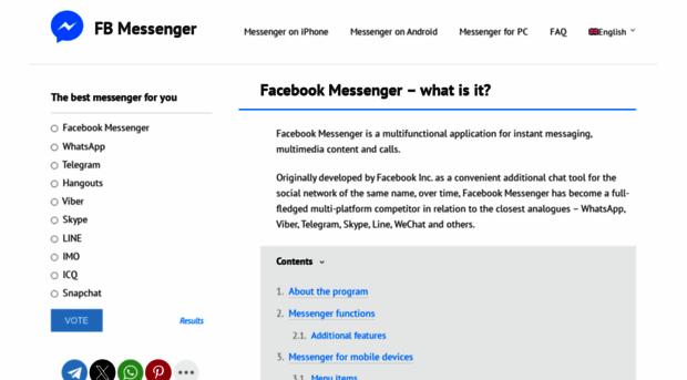 fbmessenger.info