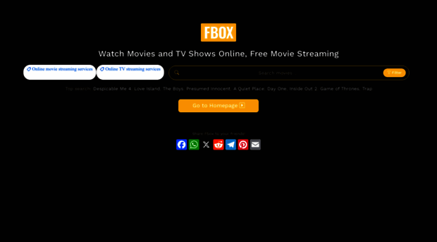 fboxz.lol - Fbox | Watch Movies and TV Sho... - Fbox Z