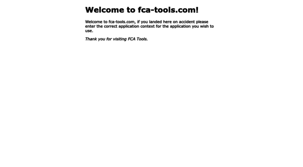 fca-tools.com