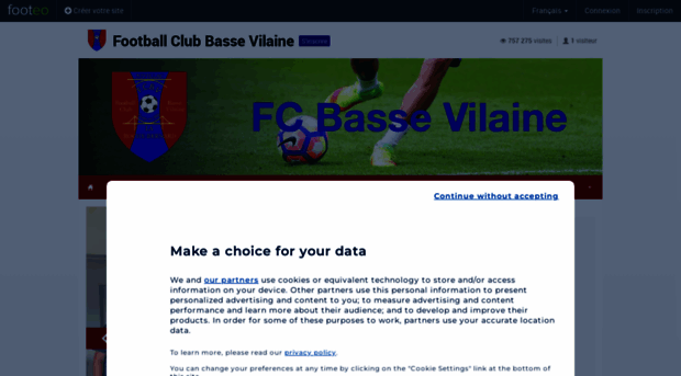 fcbassevilaine.footeo.com