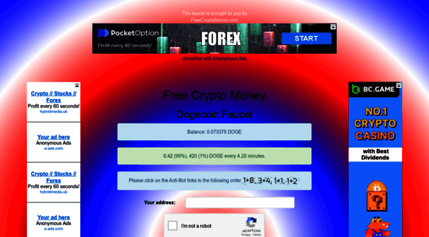 fcmdogefaucet.freecryptomoney.com