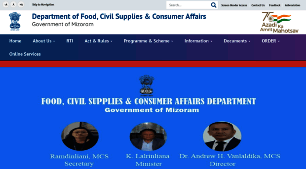 fcsca.mizoram.gov.in