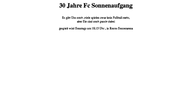 fcsonnenaufgang.de