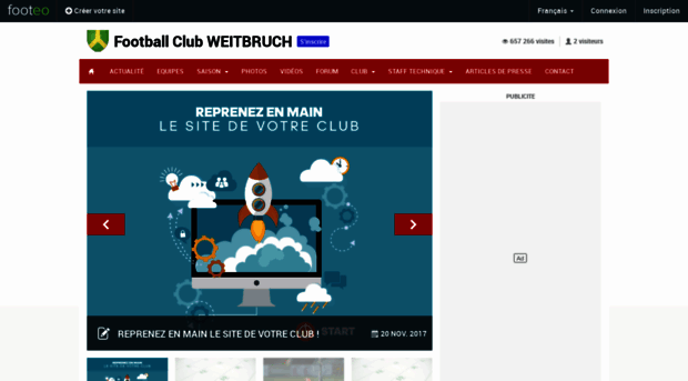 fcweitbruch.footeo.com