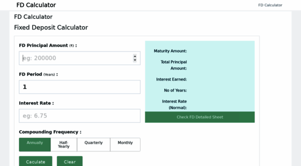 fdcalculator.org