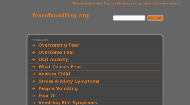 fearofvomiting.org