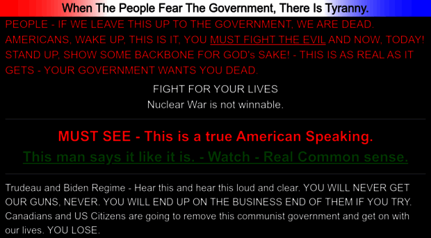 fearthegovernment.com
