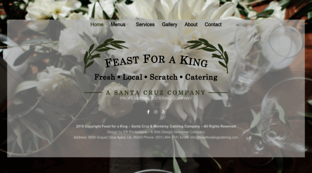 feastforakingcatering.com