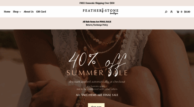featherandstoneboutique.ca