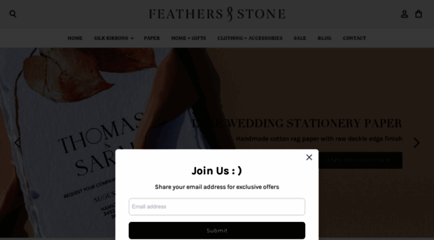 feathersandstone.com