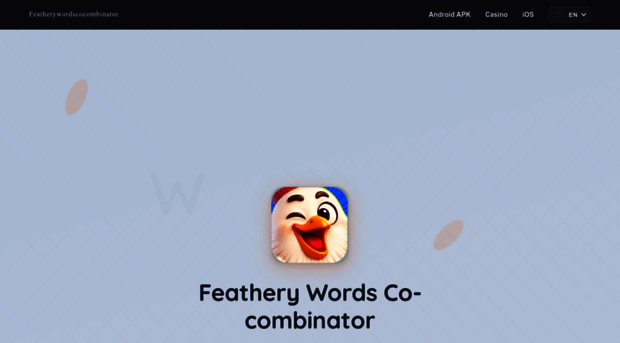 featherywordscocombinator.app