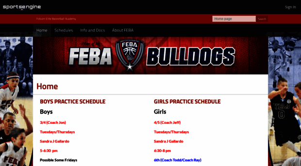 febabasketball.com