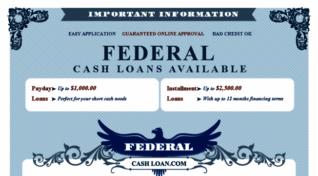 federalcashloan.com