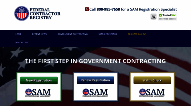 federalcontractorregistry.com