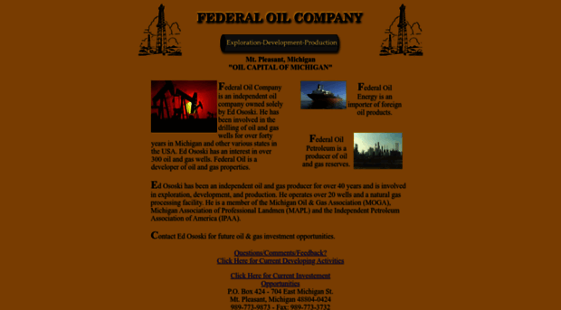 federaloil.com