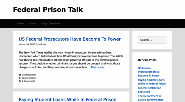 federalprisontalk.com